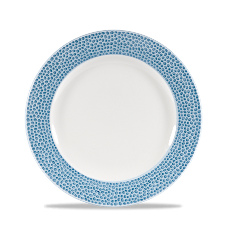 Isla Spinwash Ocean Blue  Plate 8 1/4"